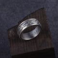 Personalized 925 Sterling Silver Vine Ring, Engraved Promise Band for Men Women