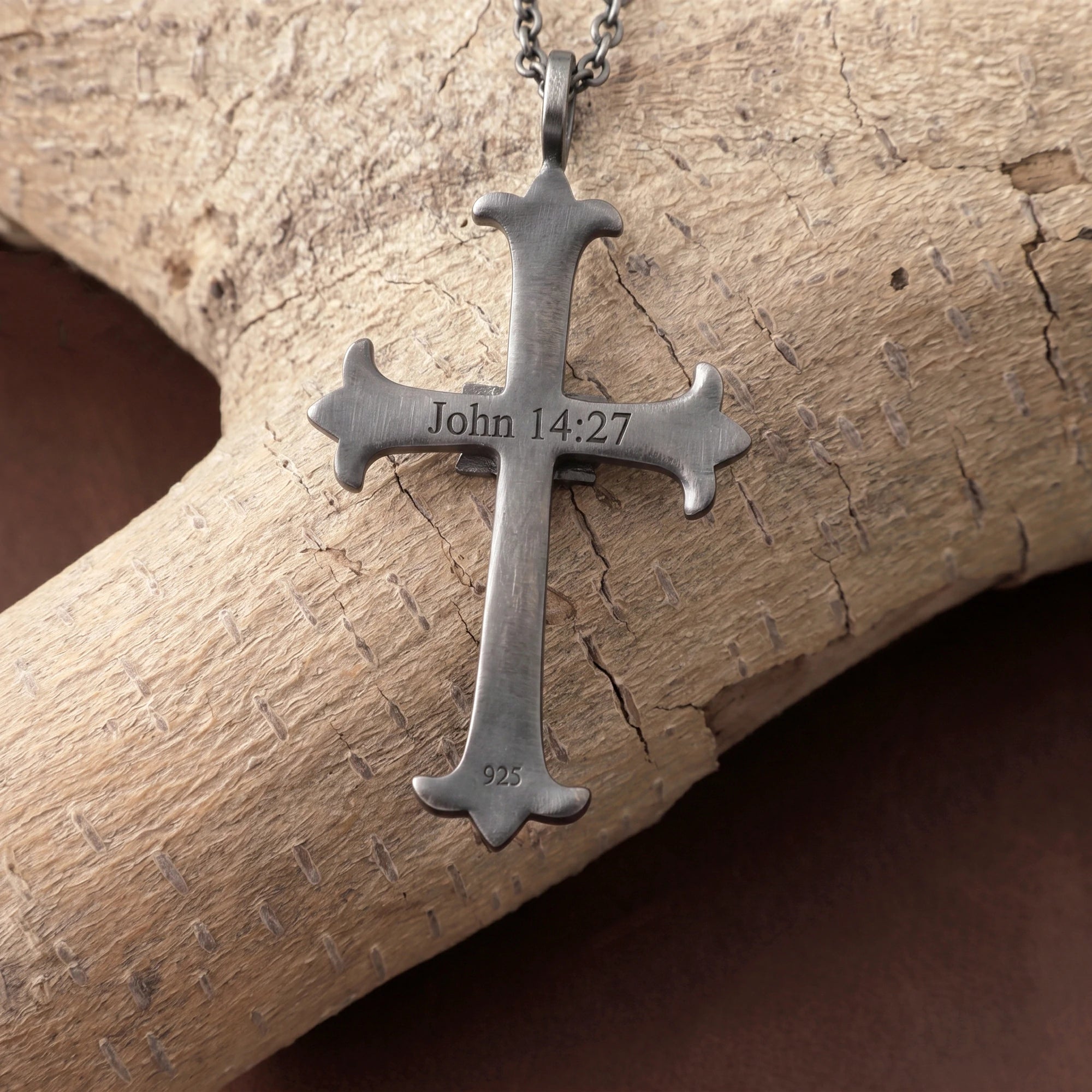 Custom 925 Sterling Silver Eye of Providence Cross Pendant for Divine Watchful Grace