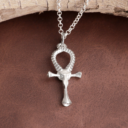 925 Sterling Silver Ankh Key Of Life Cross Pendant Sacred Symbol Of Eternal Divine Breath