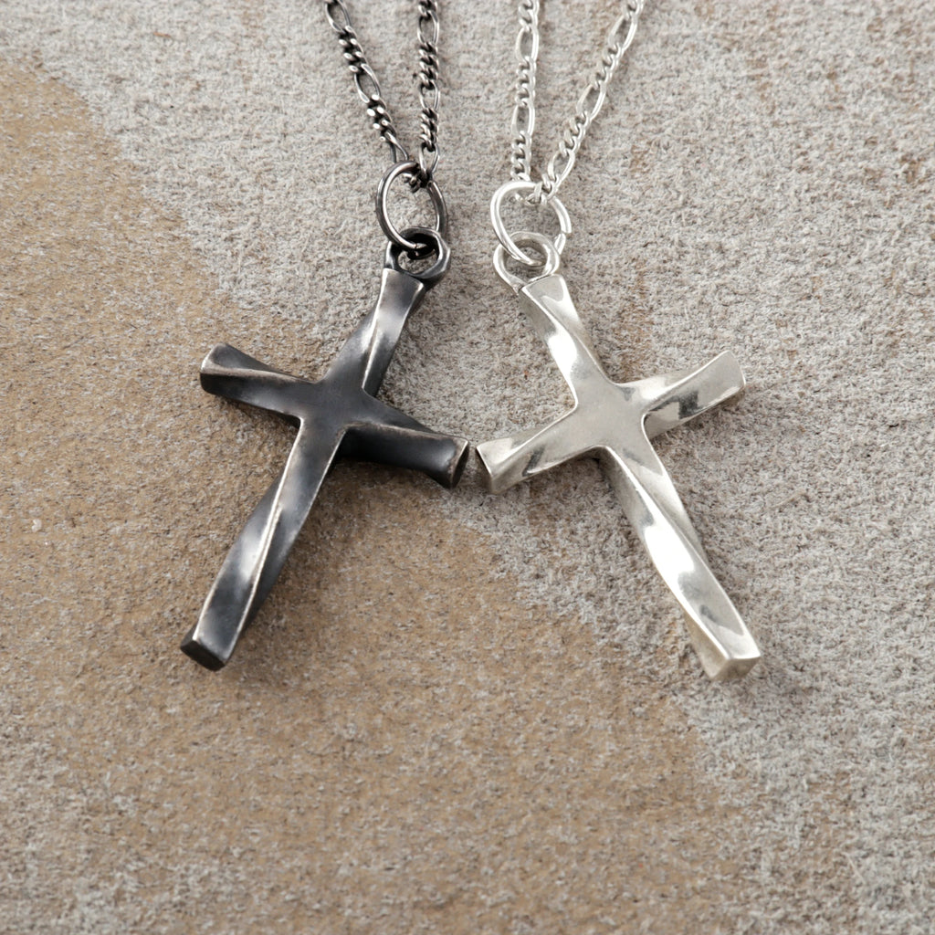 925 Sterling Silver Infinite Mobius Holy Cross Durable Faith Pendant Necklace