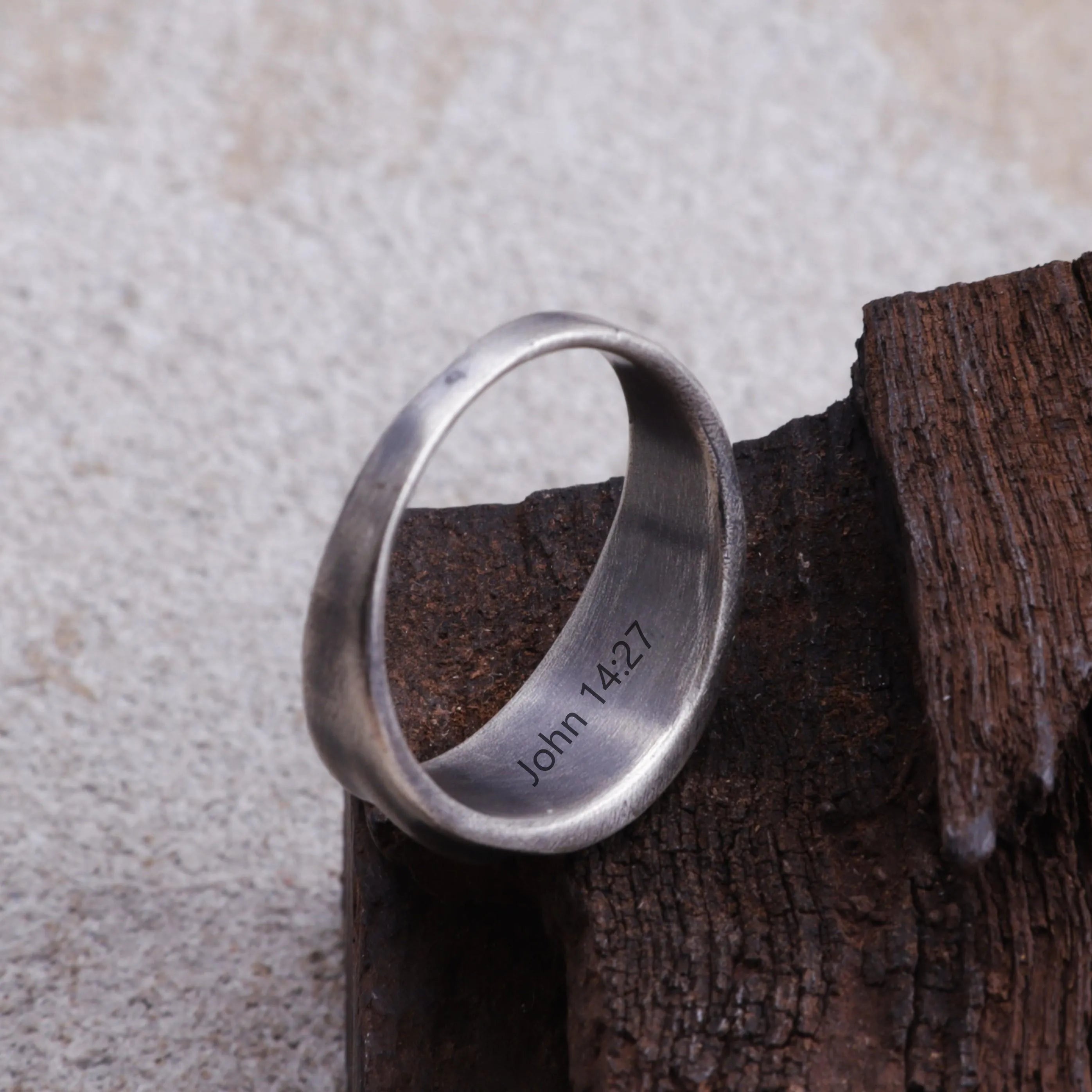 Vintage Templar Cross Signet Ring, Custom Engraved 925 Sterling Silver Band, Personalized Faith Religious Ring for Men