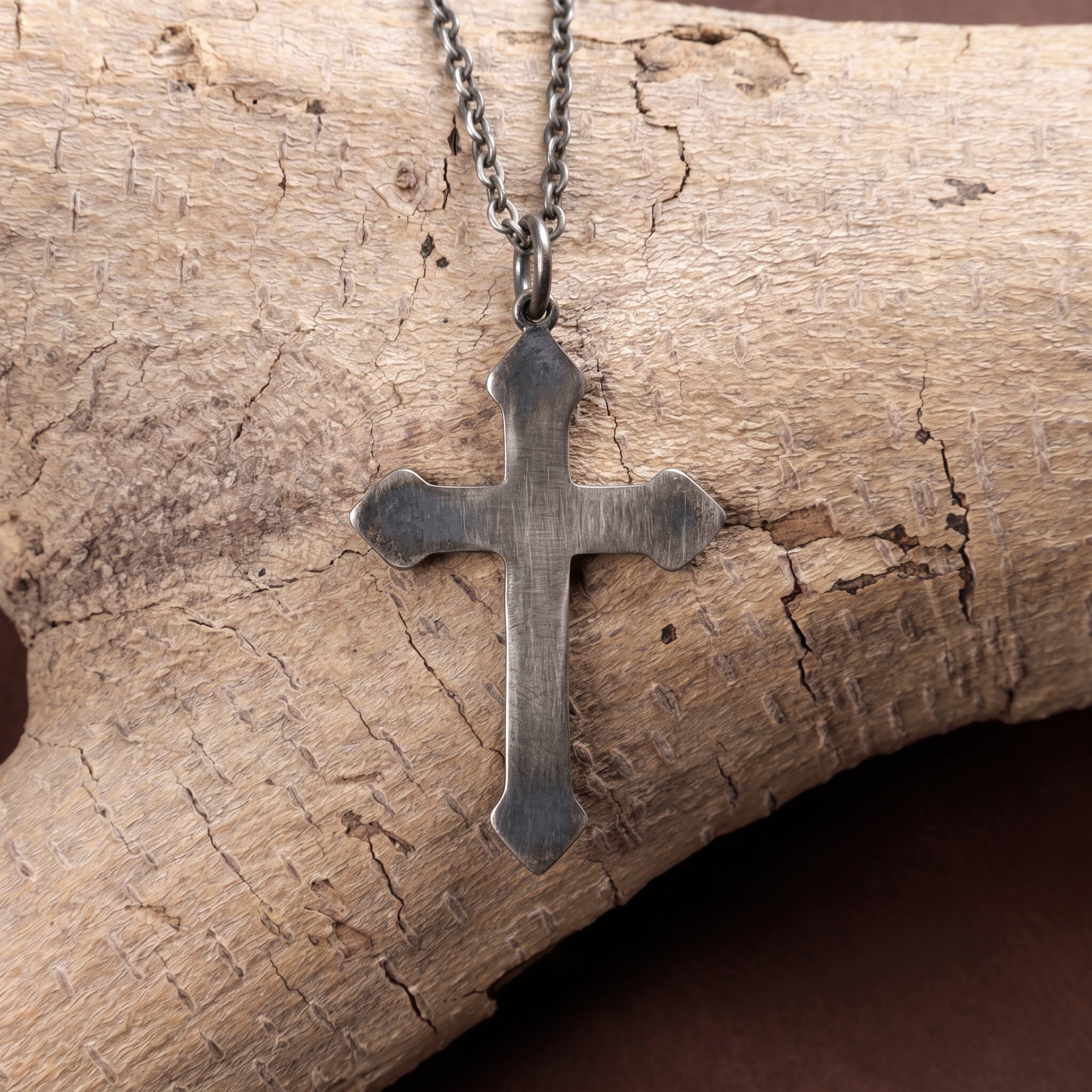 Custom Engraved 925 Sterling Silver Cross Pendant for Everlasting Devotion