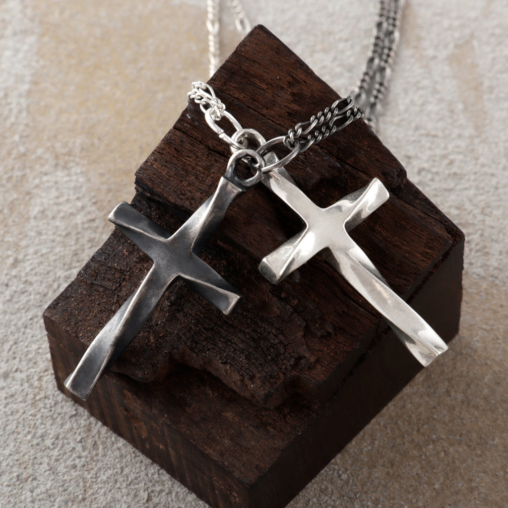 925 Sterling Silver Infinite Mobius Holy Cross Durable Faith Pendant Necklace