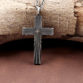 Radiant 925 Sterling Silver Cross Necklace for Divine Light & Everlasting Faith