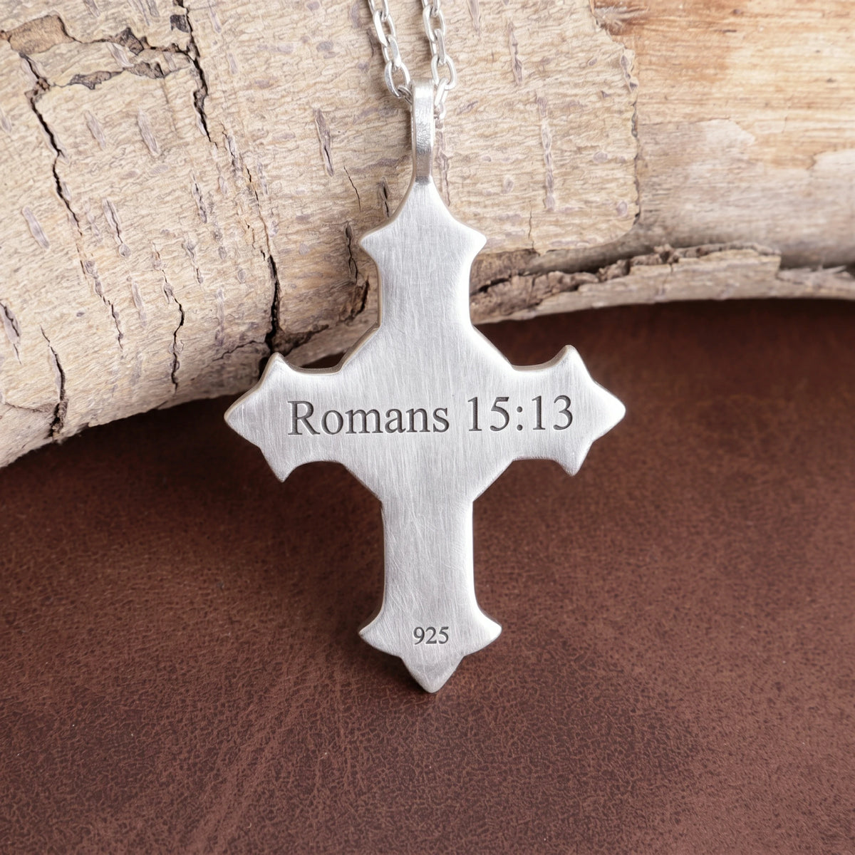 Custom 925 Sterling Silver Celtic Cross Pendant Enclosing Your Heart In Eternal Holy Light