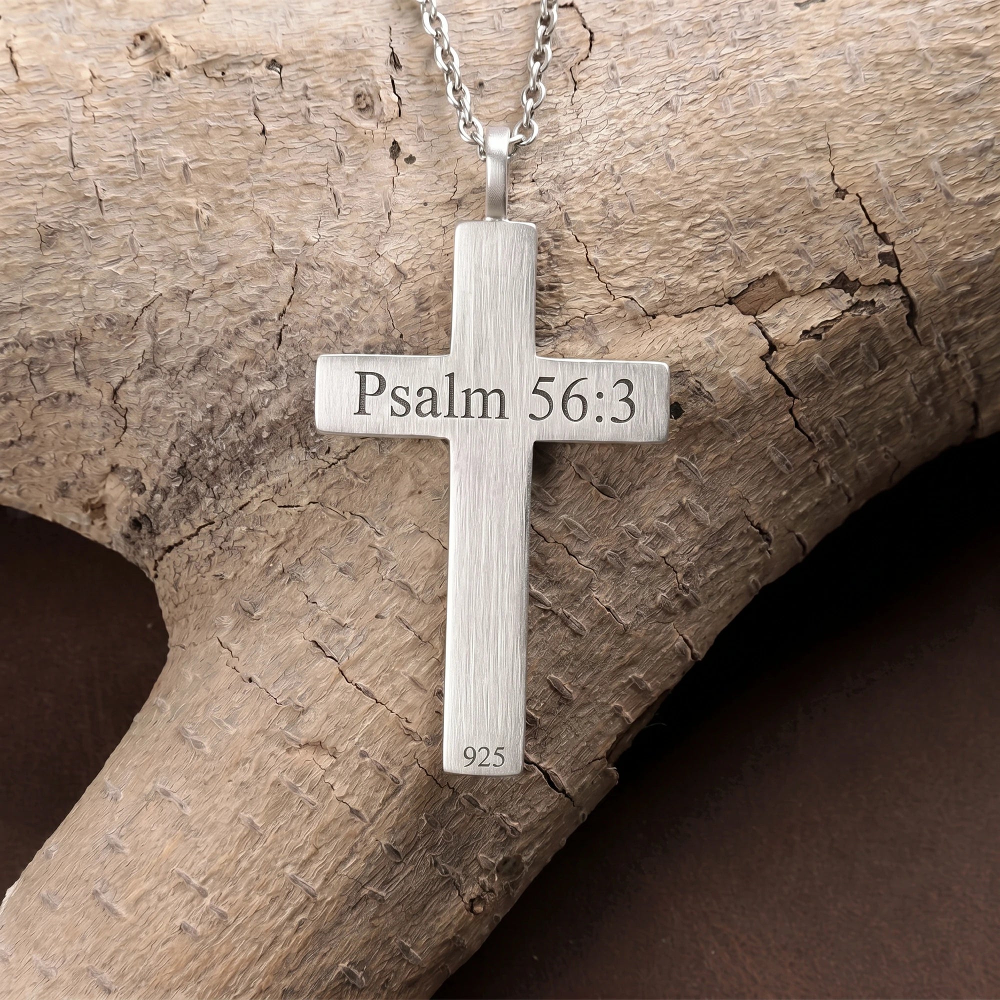 Radiant 925 Sterling Silver Cross Necklace for Divine Light & Everlasting Faith