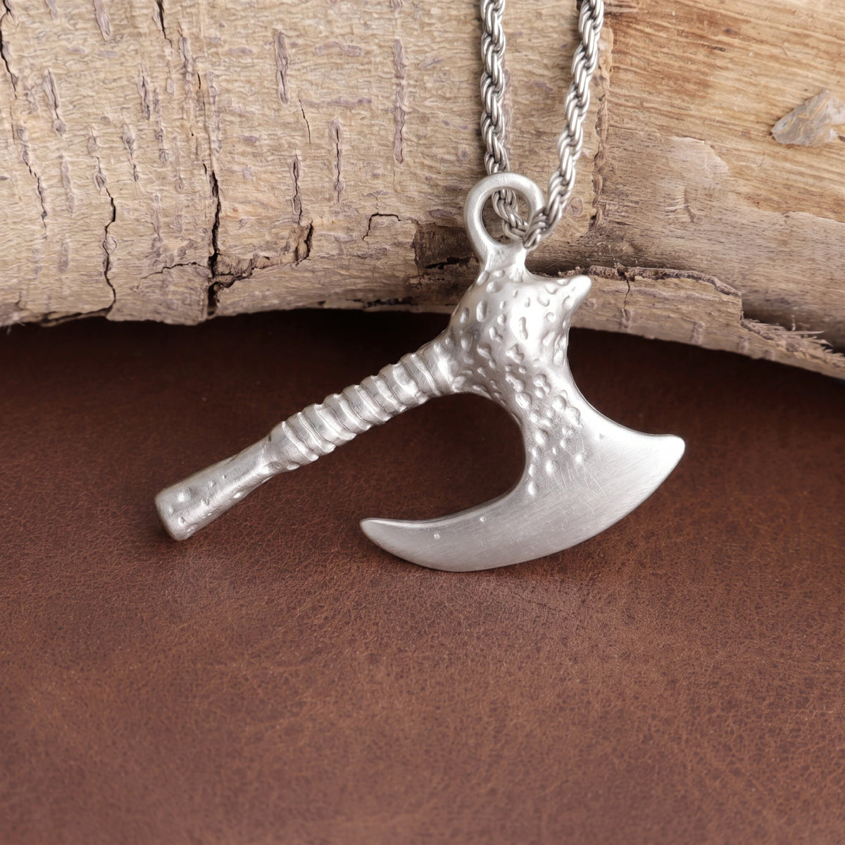 925 Sterling Silver Forged Viking Axe Pendant Delivering Rugged Edge And Fearless Power