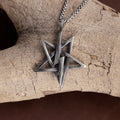 925 Sterling Silver Star Lightning Pendant for Bold Ambition and Inner Spark