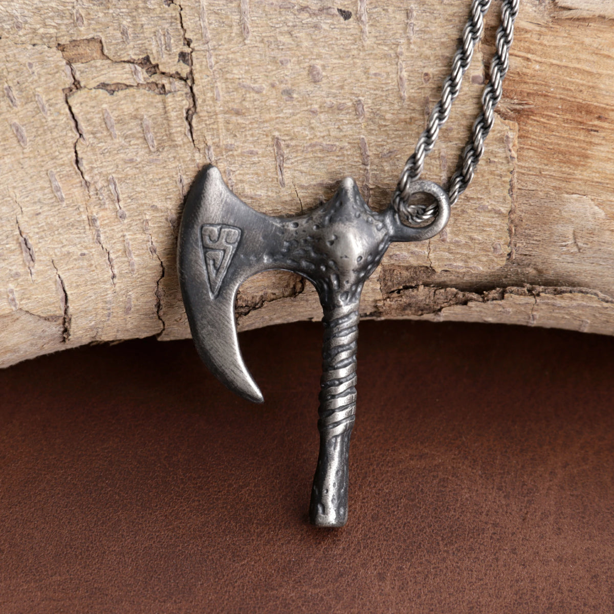 925 Sterling Silver Forged Viking Axe Pendant Delivering Rugged Edge And Fearless Power