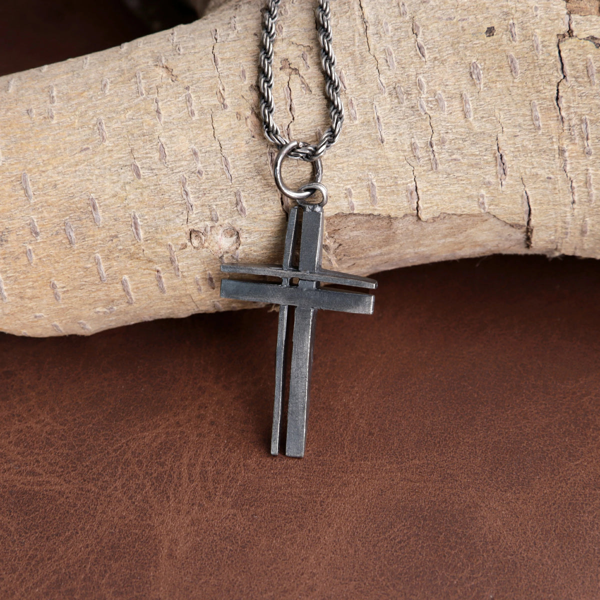 925 Sterling Silver Layered Cross Pendant Shielding Your Soul In Unshakeable Faith