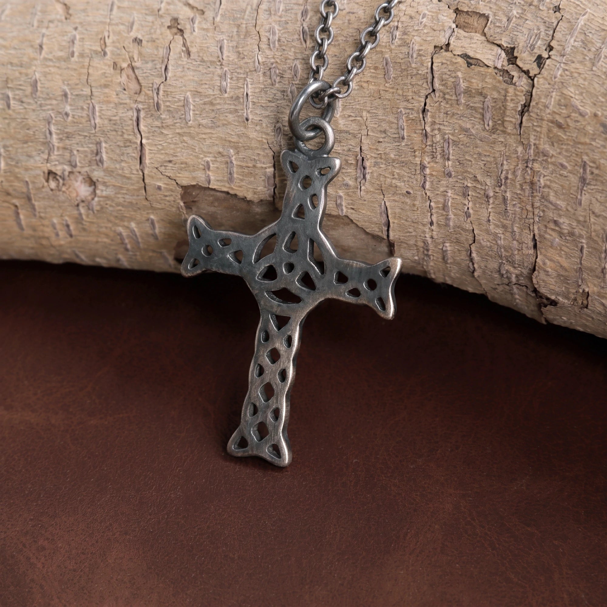 925 Sterling Silver Celtic Cross Pendant for Divine Grace & Eternal Protection