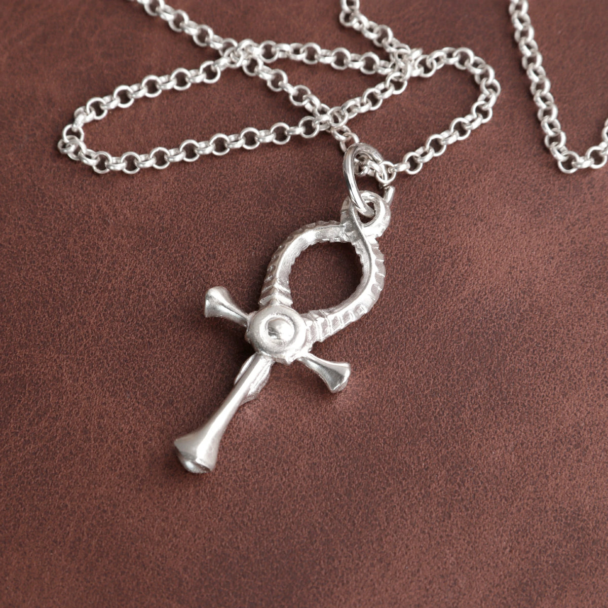 925 Sterling Silver Ankh Key Of Life Cross Pendant Sacred Symbol Of Eternal Divine Breath