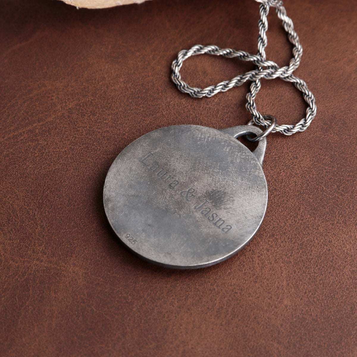 925 Sterling Silver Engravable Compass Pendant Guiding Your Journey In Timeless Style