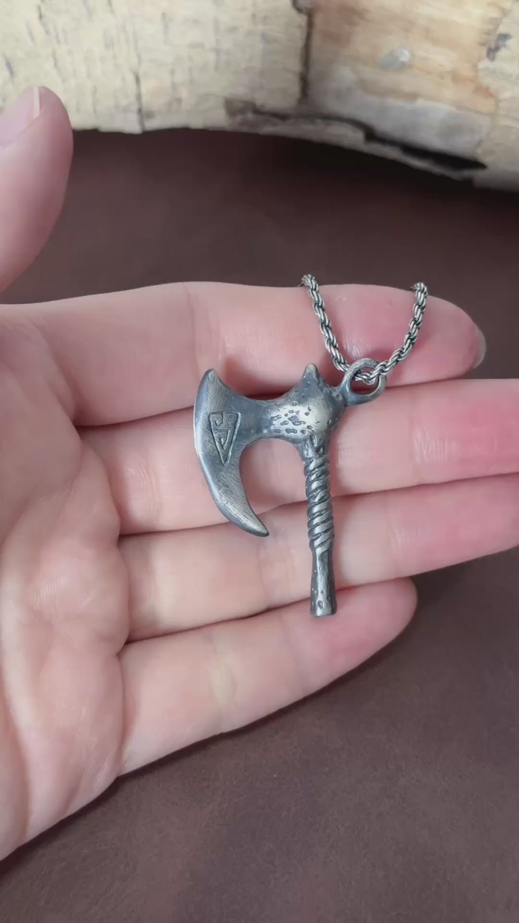 925 Sterling Silver Forged Viking Axe Pendant Delivering Rugged Edge And Fearless Power