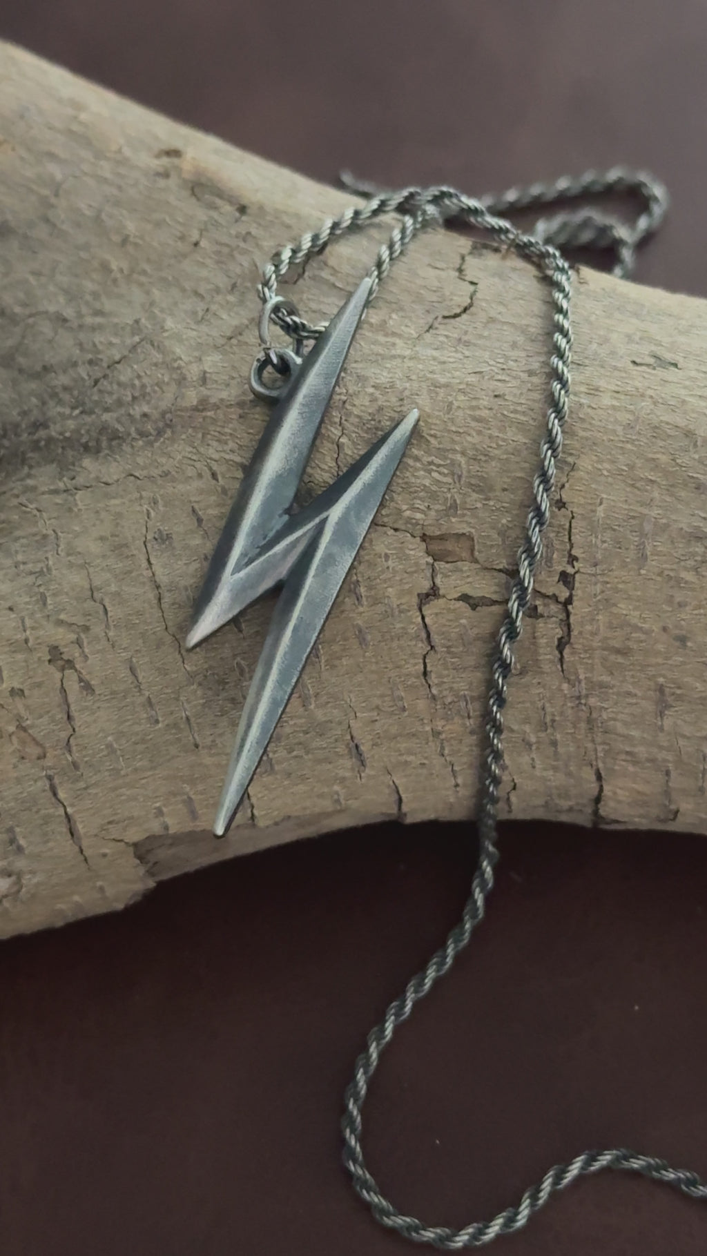 925 Sterling Silver Lightning Bolt Pendant for Bold Style and Inner Strength