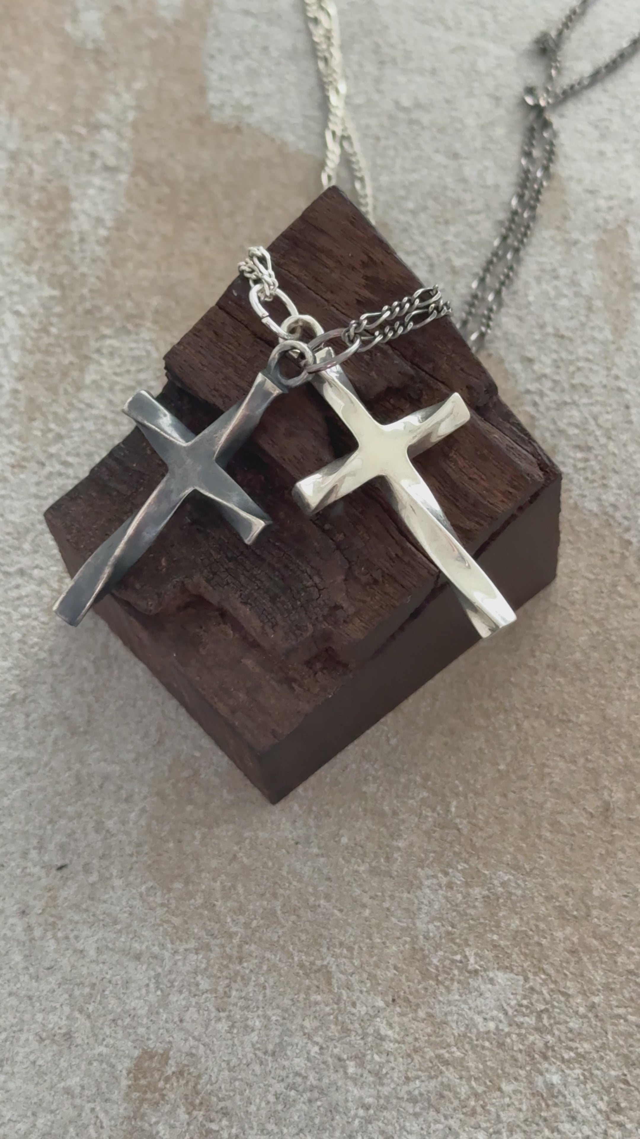 925 Sterling Silver Infinite Mobius Holy Cross Durable Faith Pendant Necklace