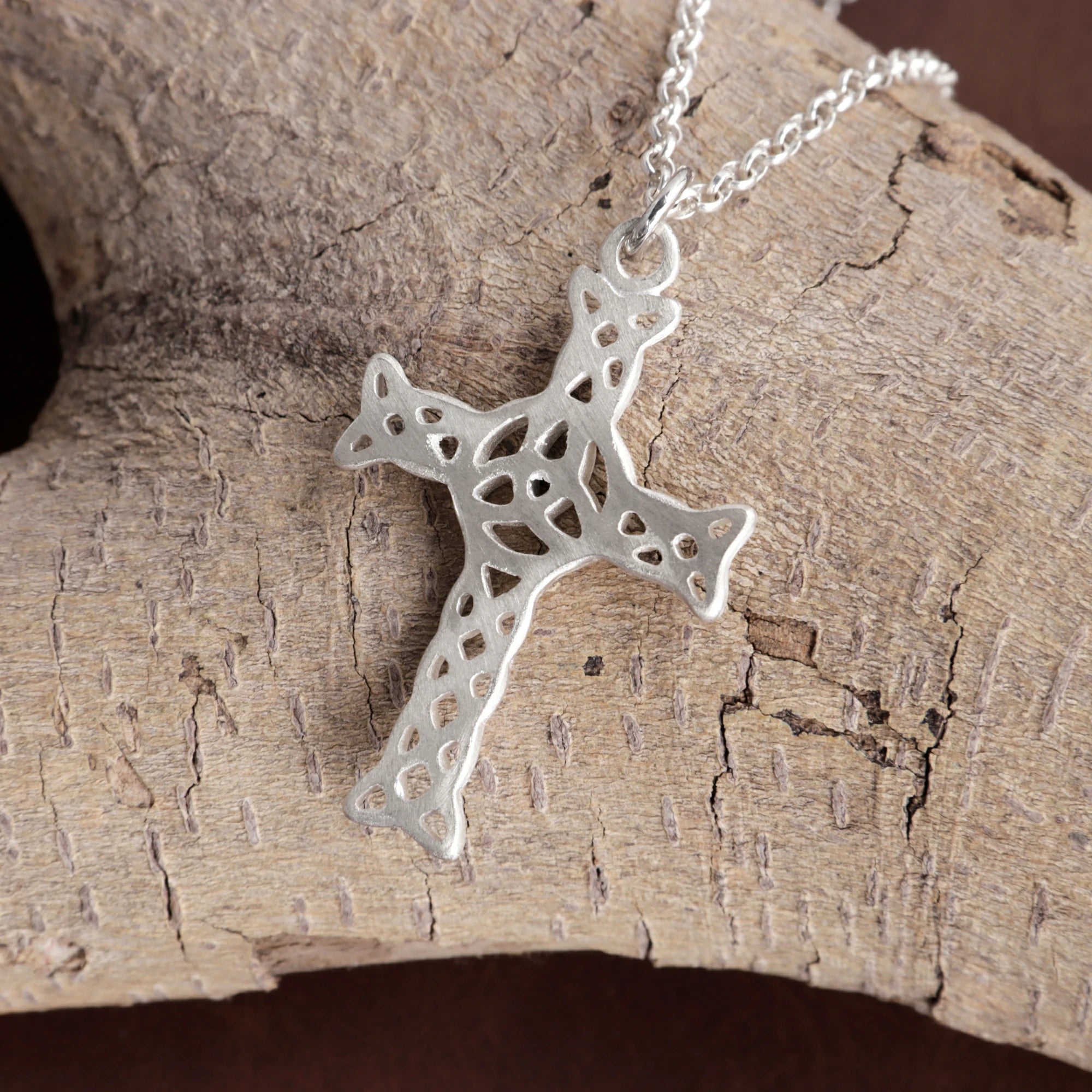 925 Sterling Silver Celtic Cross Pendant for Divine Grace & Eternal Protection