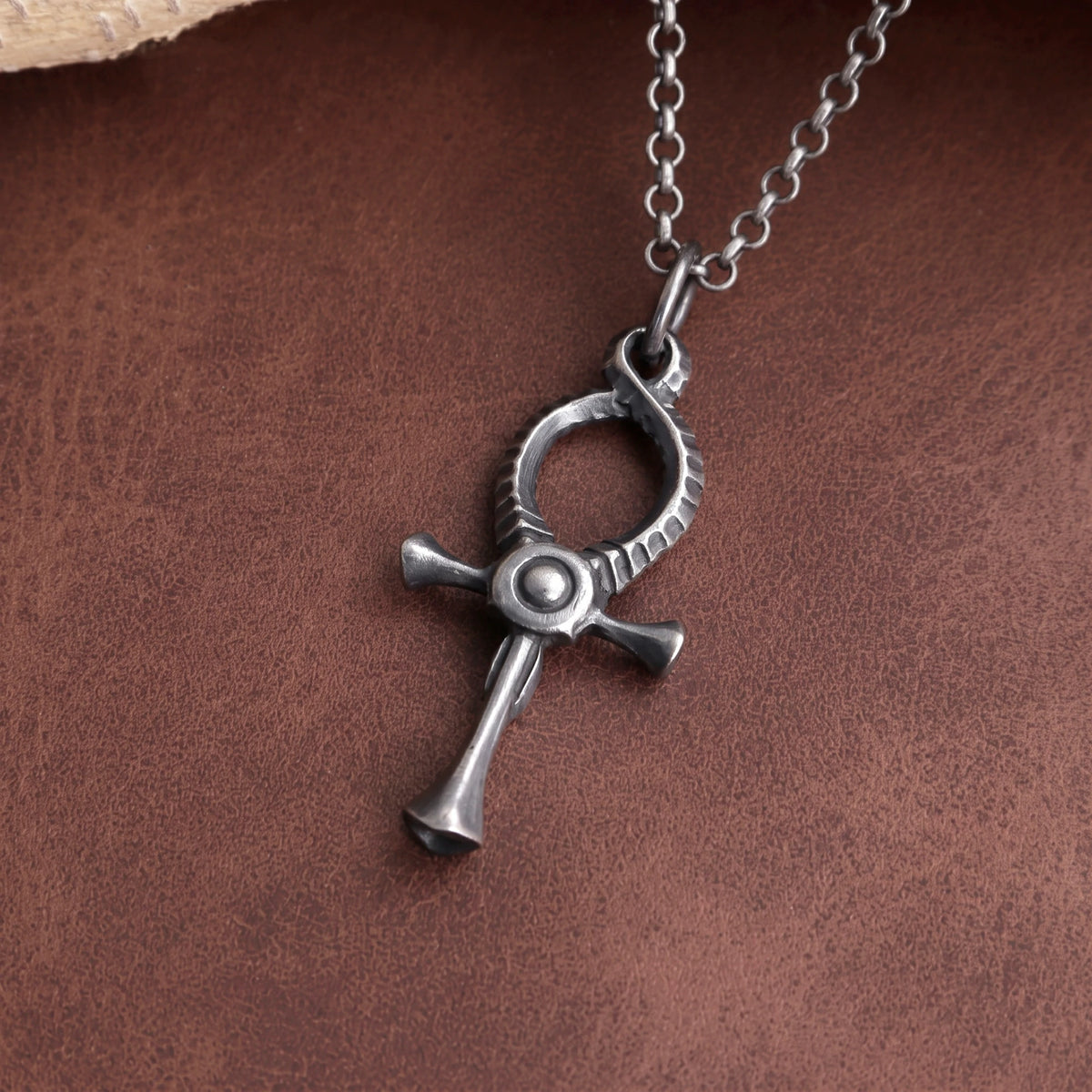 925 Sterling Silver Ankh Key Of Life Cross Pendant Sacred Symbol Of Eternal Divine Breath