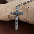 Custom 925 Sterling Silver Crucifix Necklace for Divine Salvation & Protection