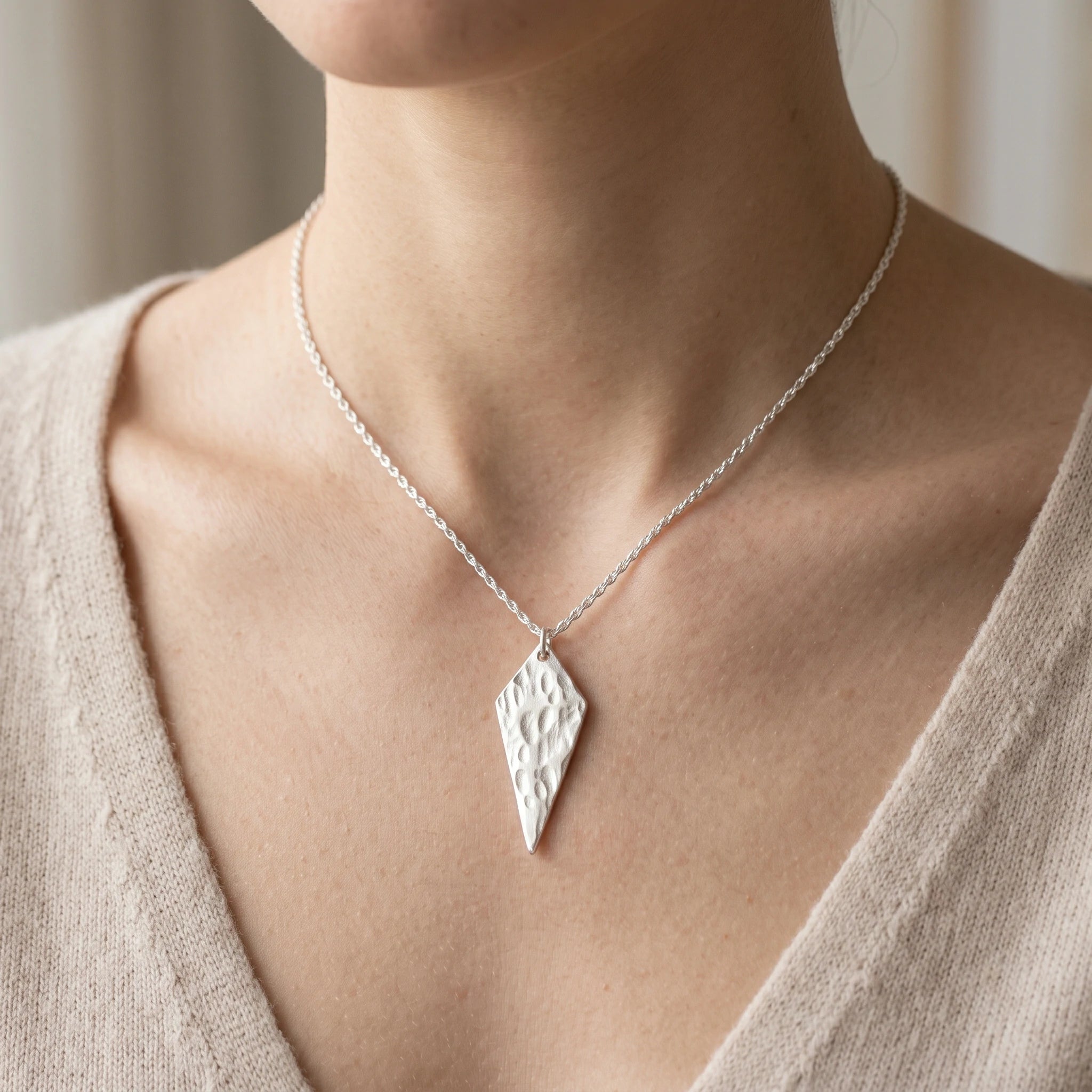 925 Sterling Silver Arrowhead Pendant for Courage and Unshakable Focus