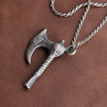 925 Sterling Silver Forged Viking Axe Pendant Delivering Rugged Edge And Fearless Power